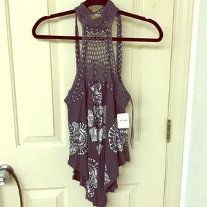 Freepeople knit halter top